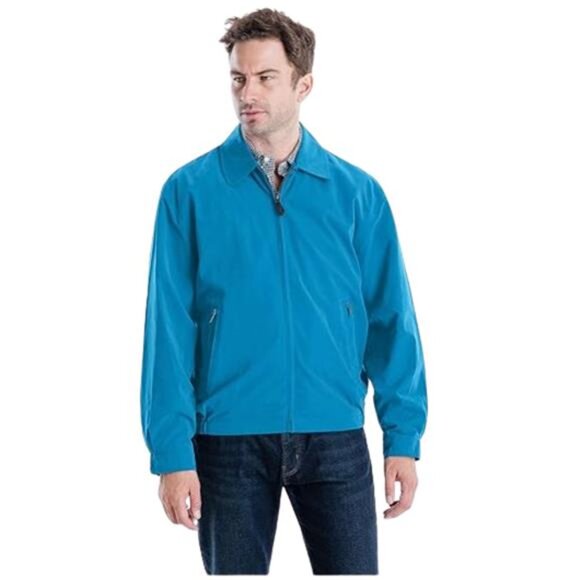 LONDON FOG Men's Auburn Zip-Front Golf Jacket Large - Picture 1 of 6